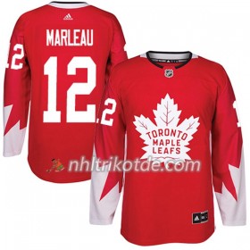 Toronto Maple Leafs Trikot Patrick Marleau 12 Adidas 2017-2018 Rot Alternate Authentic - Herren